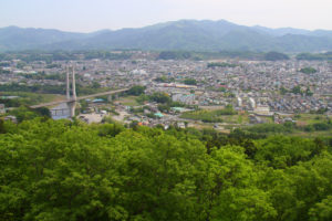 秩父市街風景